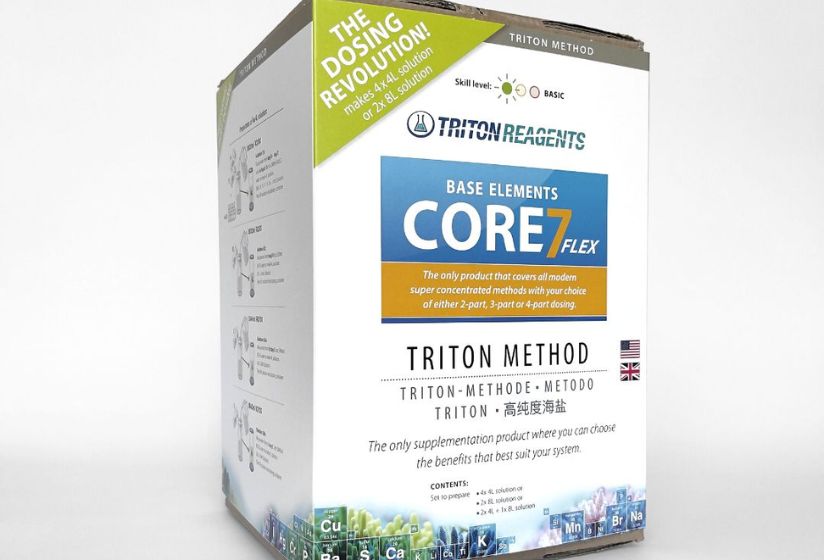 TRITON Core7 Flex Basiselement-System — Calcium, Alkalinität, Magnesium und Spurenelemente