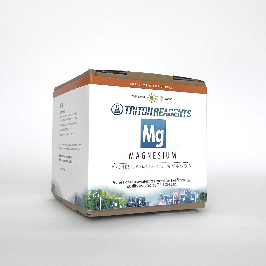 TRITON Magnesium-Supplement — hochreines Pulver für Korallenskelett und Kalkrotalgenwachstum im Riffaquarium