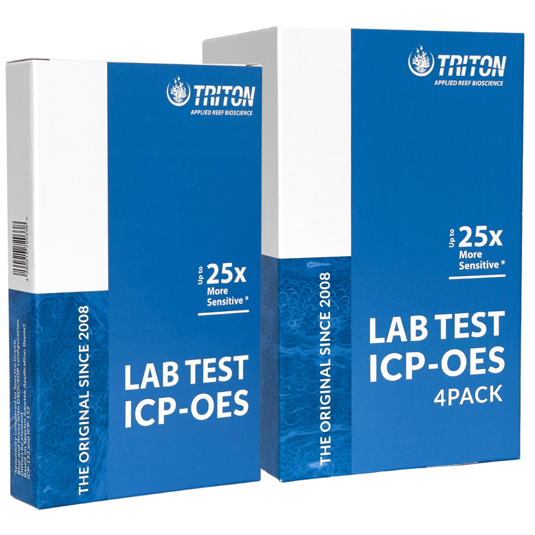 TRITON ICP-OES Wassertest-Sets — Einzeltest und 4er-Pack