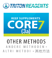 TRITON Core7 Reef Supplements 3A — das Eingangsprodukt für diesen Rechner