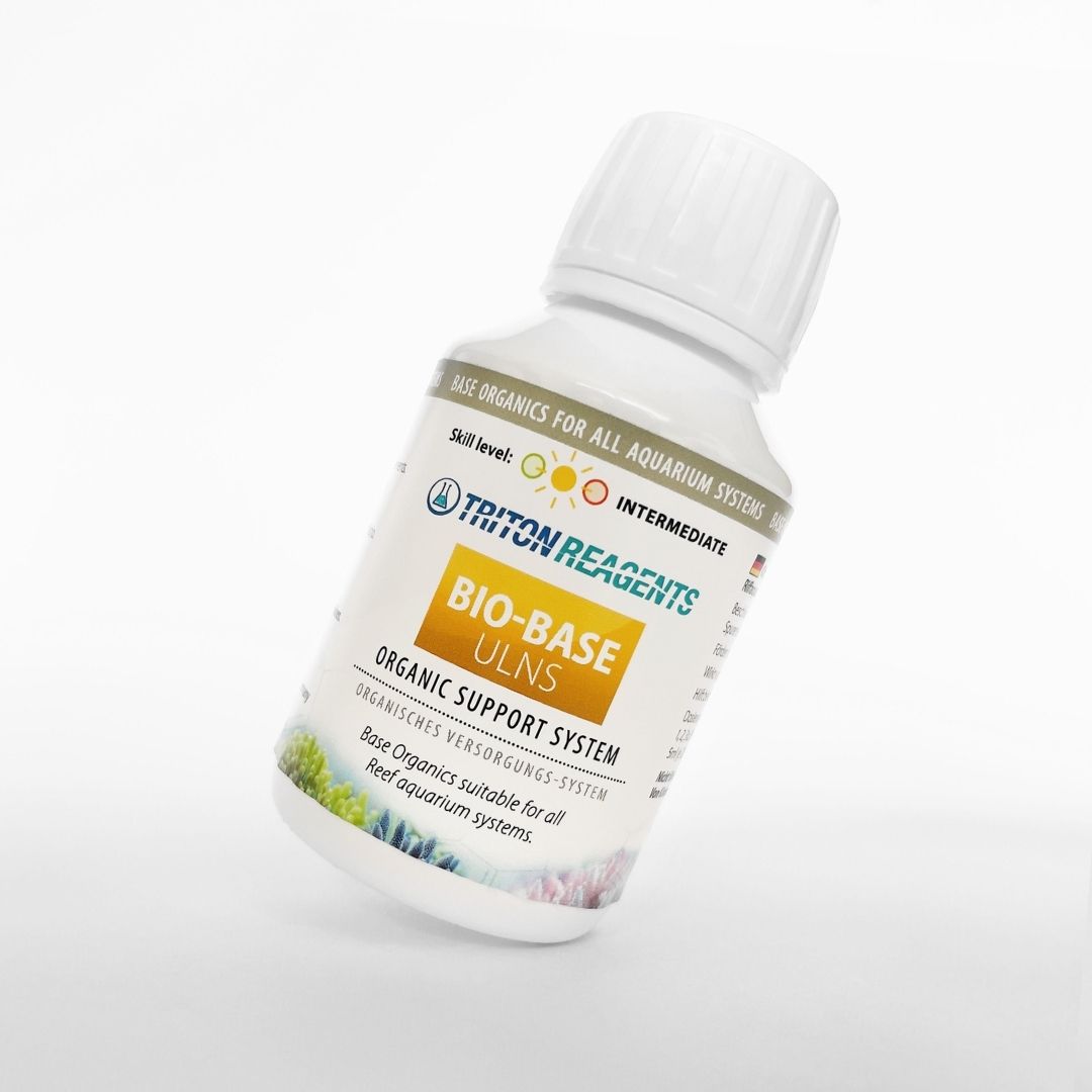 TRITON Bio Base ULNS 100 ml Flasche — organisches Supplement für Riffaquarien mit extrem niedrigen Nährstoffwerten